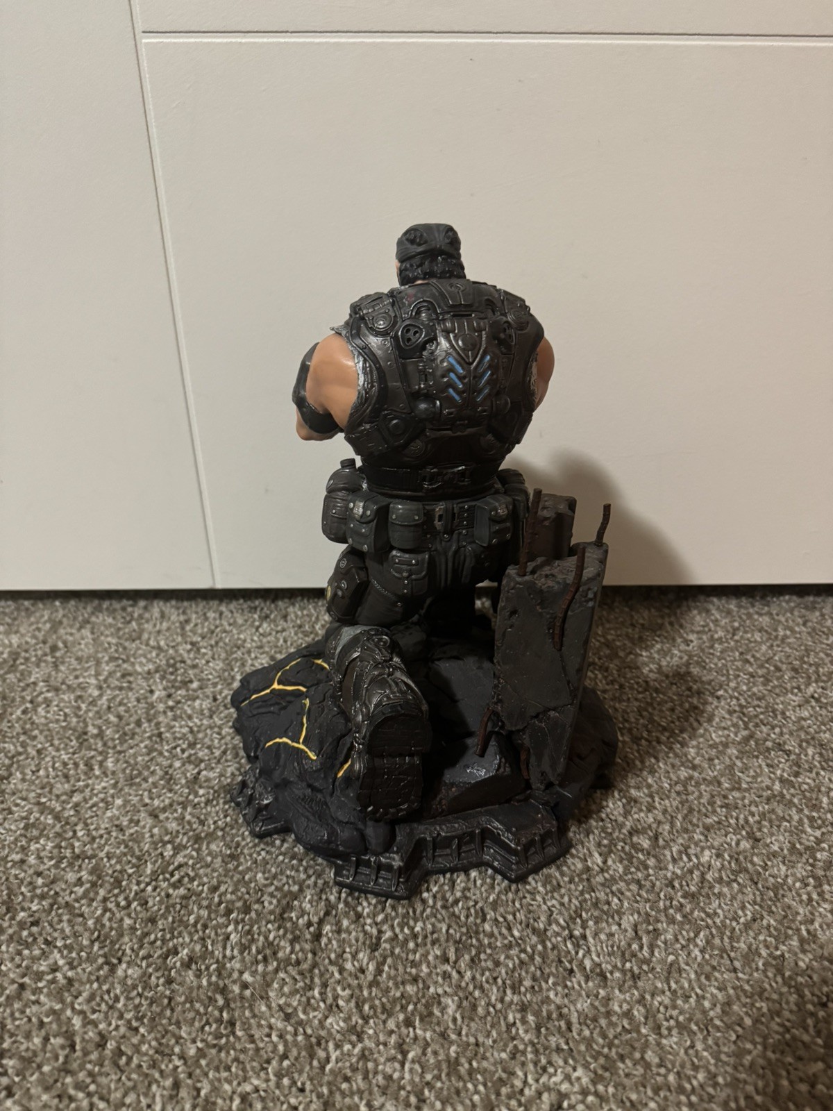 Gears of War 3 MARCUS FENIX Collector’s Edition Statue – EUC No Weapon