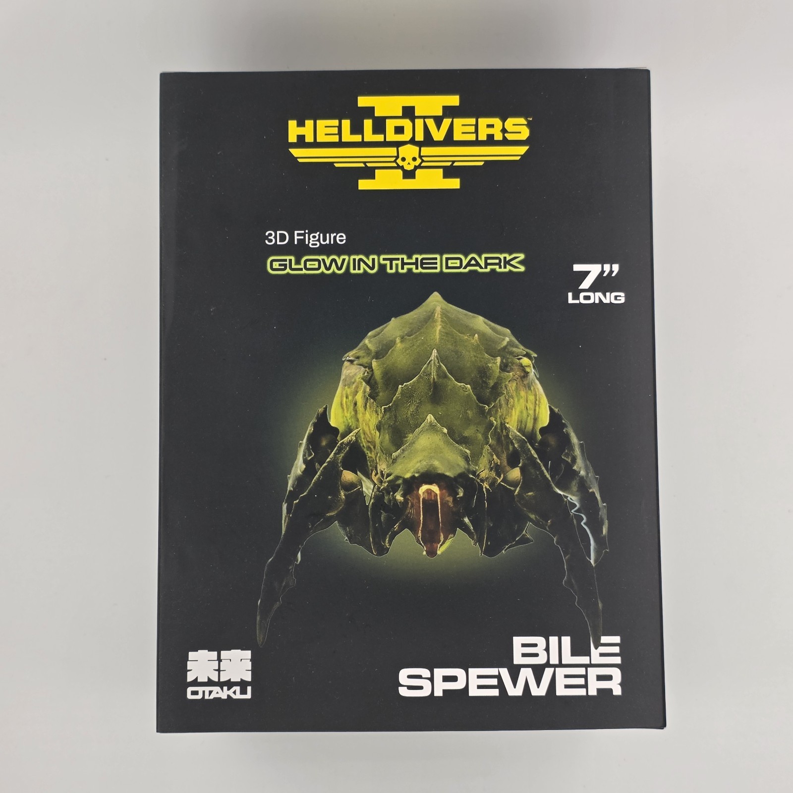 Helldivers 2 Bile Spewer 3D Figure Glow In The Dark 7″ Long Otaku PS New In Hand