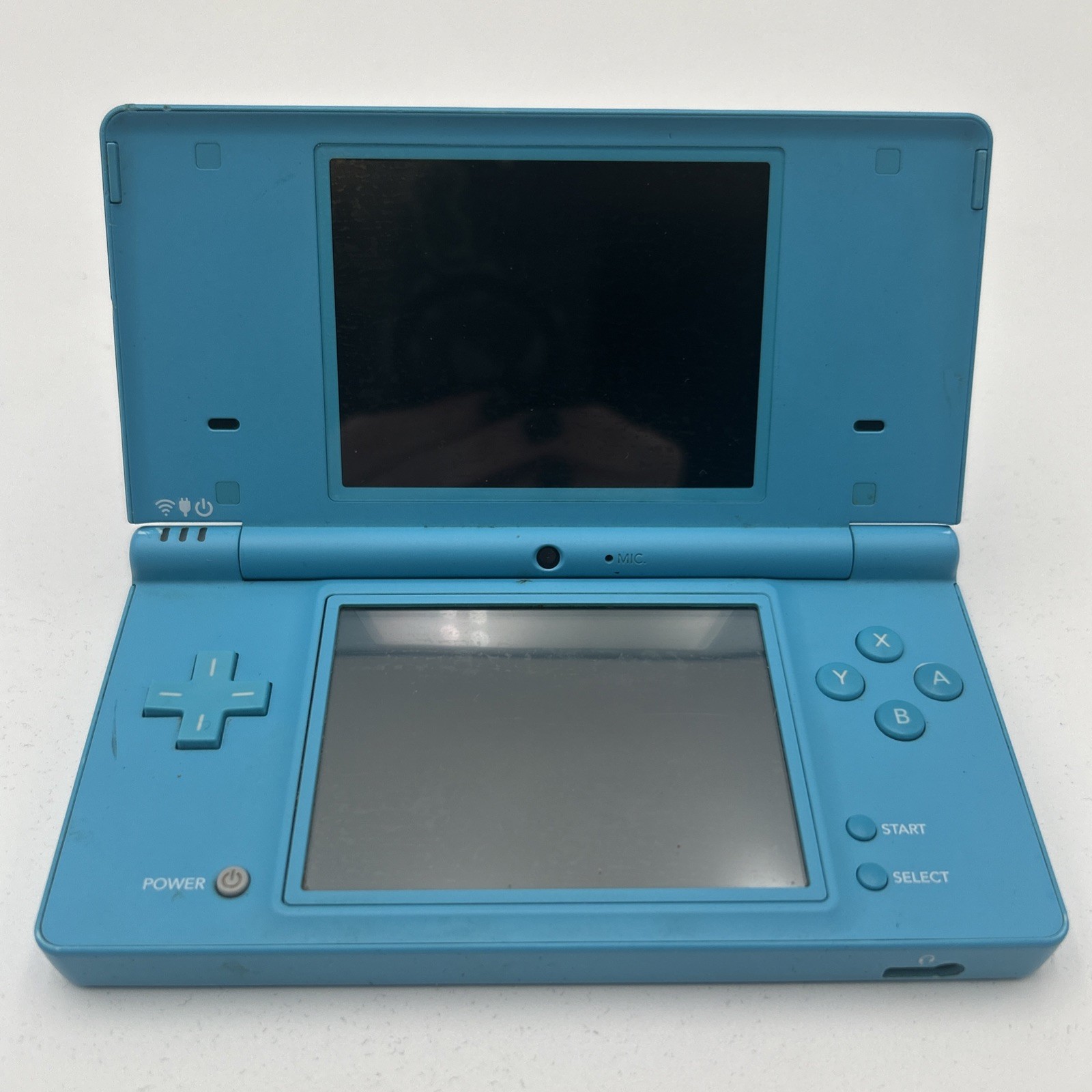 Nintendo DSi TWL-001 Teal Blue No Charger Or Stylus L And R Buttons Bad READ