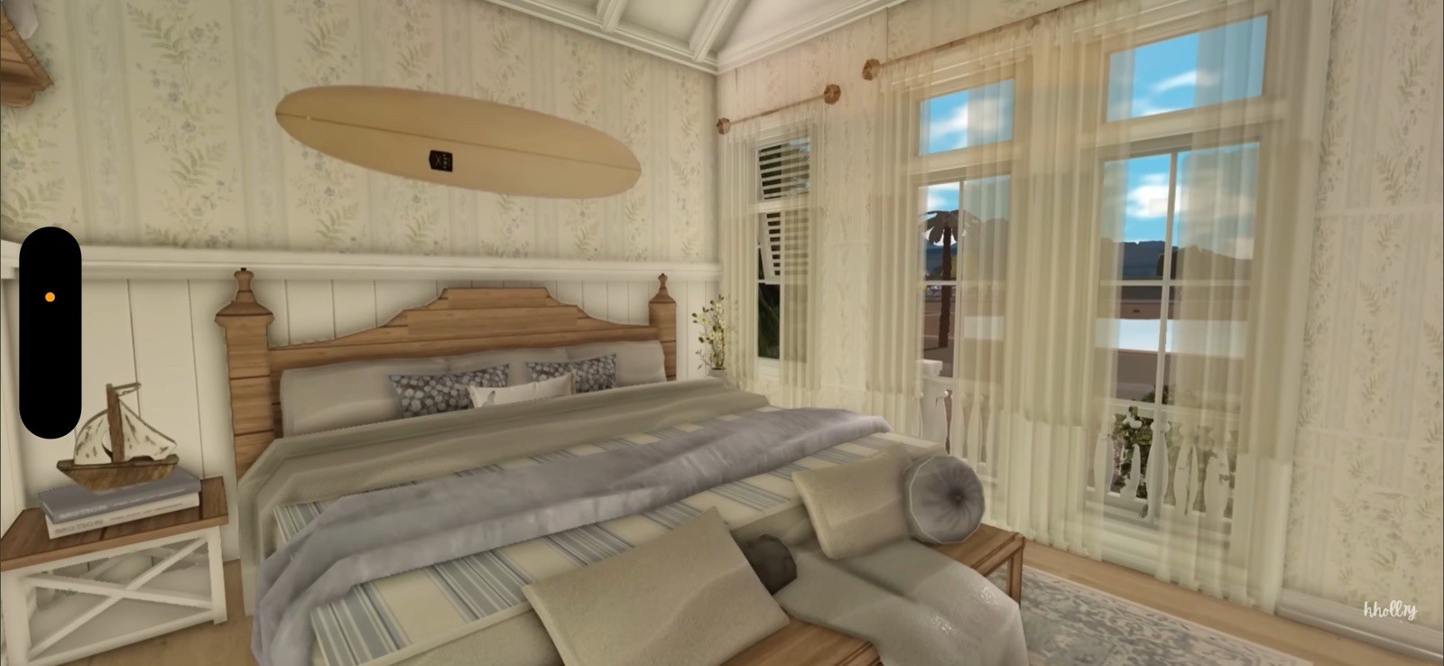 COASTAL BEACH HOUSE BLOXBURG.CHECK DESCRIP.FAST BUILDER FOR AFFORDABLE PRICE