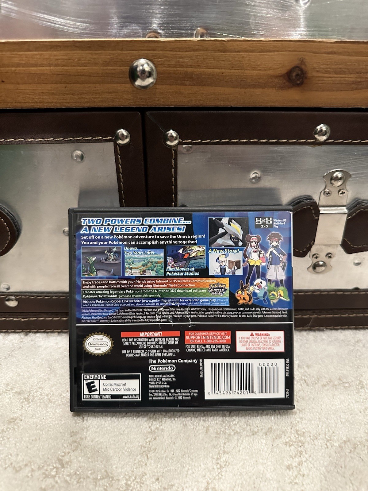 Pokémon Black Version 2 (Nintendo DS, 2012) Complete CIB Tested Authentic