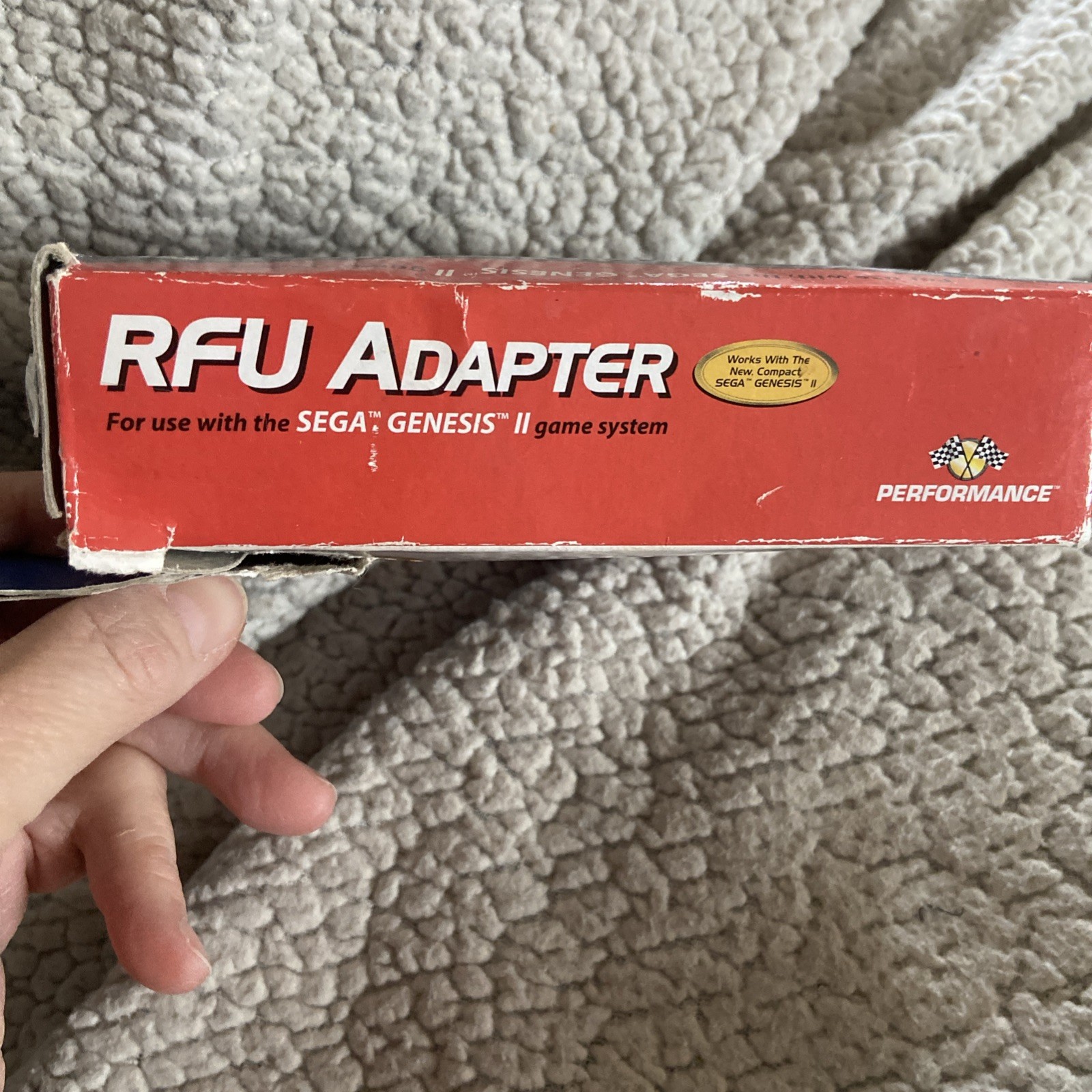 RFU Adapter Connects The He SEGA GENESIS II Game System to Your Television New