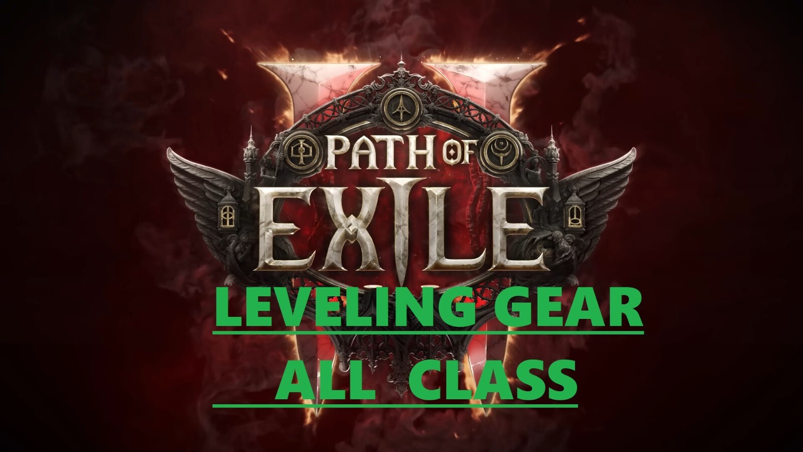 ✨Path of exile 2-EA✨FULL PACK LEVELING GEAR ANY CLASS FOR NORMAL & CRUEL
