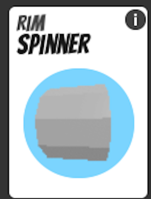 Roblox Jailbreak Spinner Rim