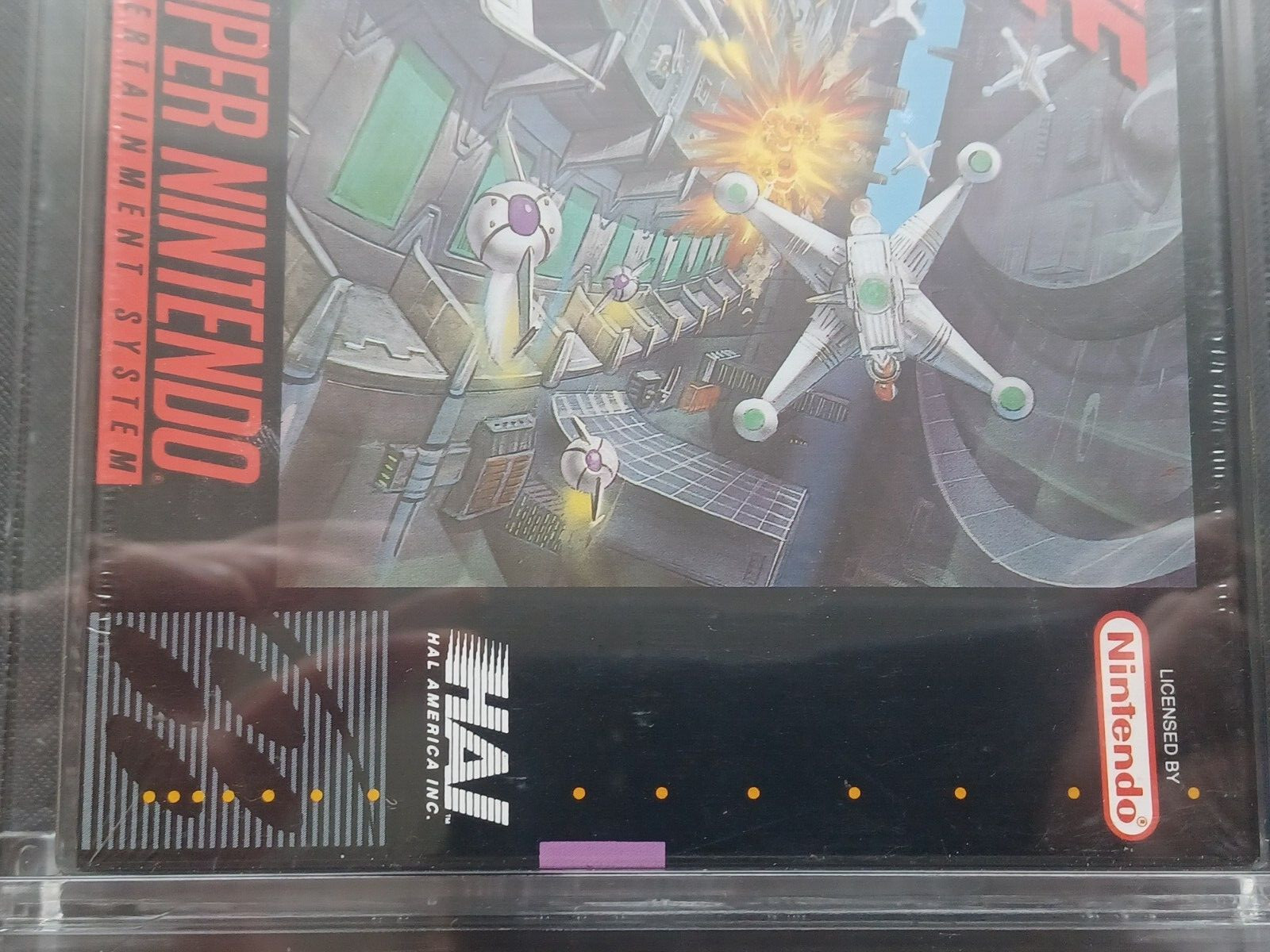 HyperZone (Super Nintendo) SNES WATA 7.5 – A – Sealed