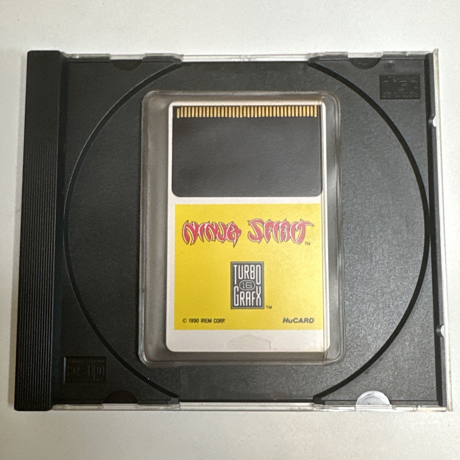 Ninja Spirit (TurboGrafx 16) Card (HuCARD) Manual NEC