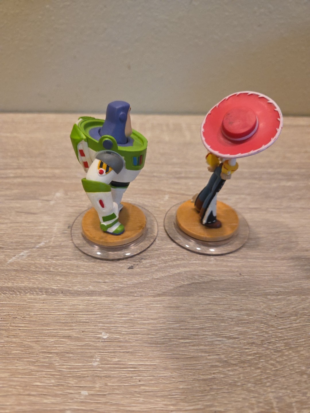 Disney Infinity Toy Story Playset Lot of 2- Buzz & Jessie Figures Collect