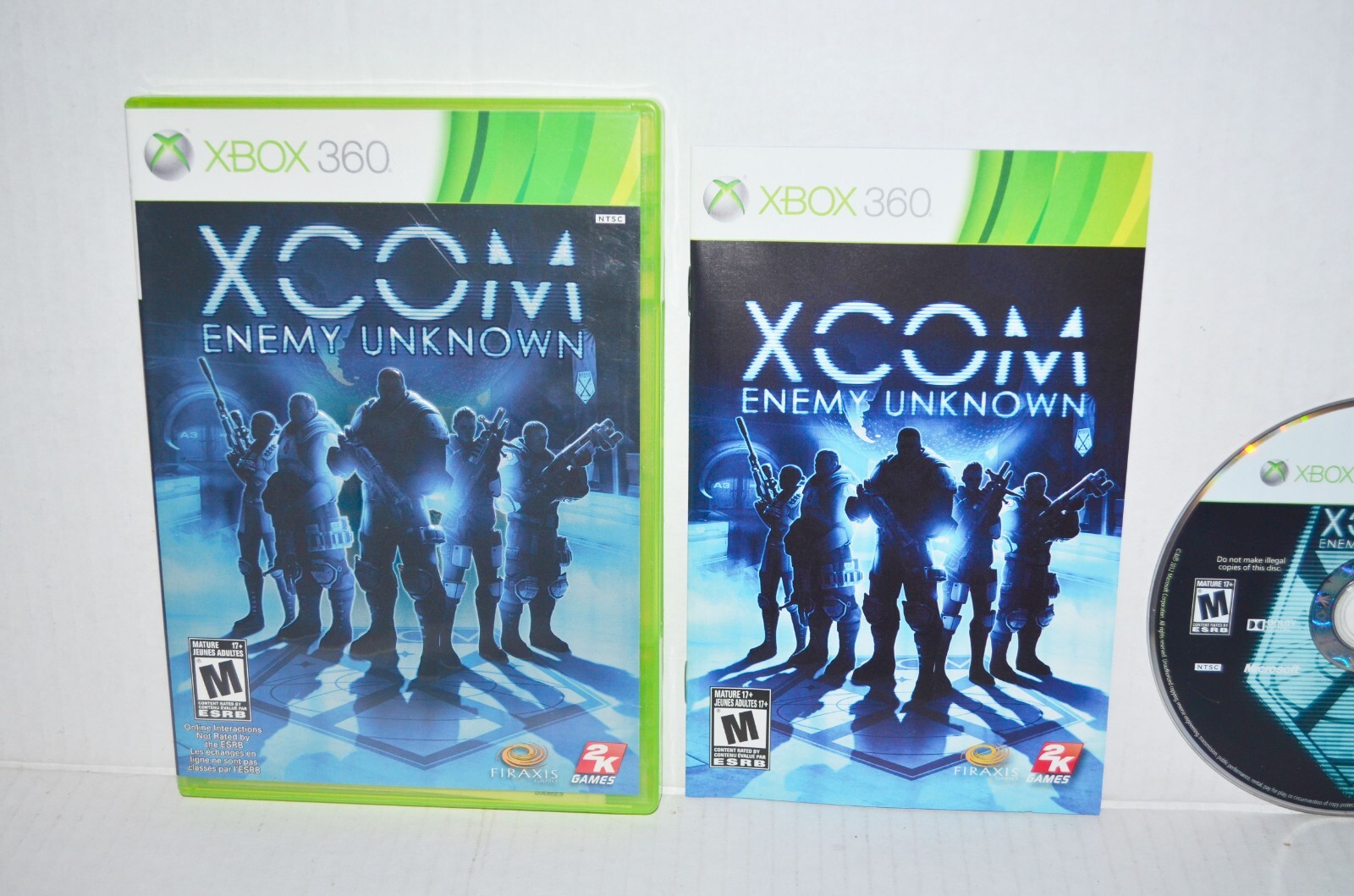 XCOM: Enemy Unknown (Microsoft Xbox 360, 2012) Video Game CIB MINT🔥