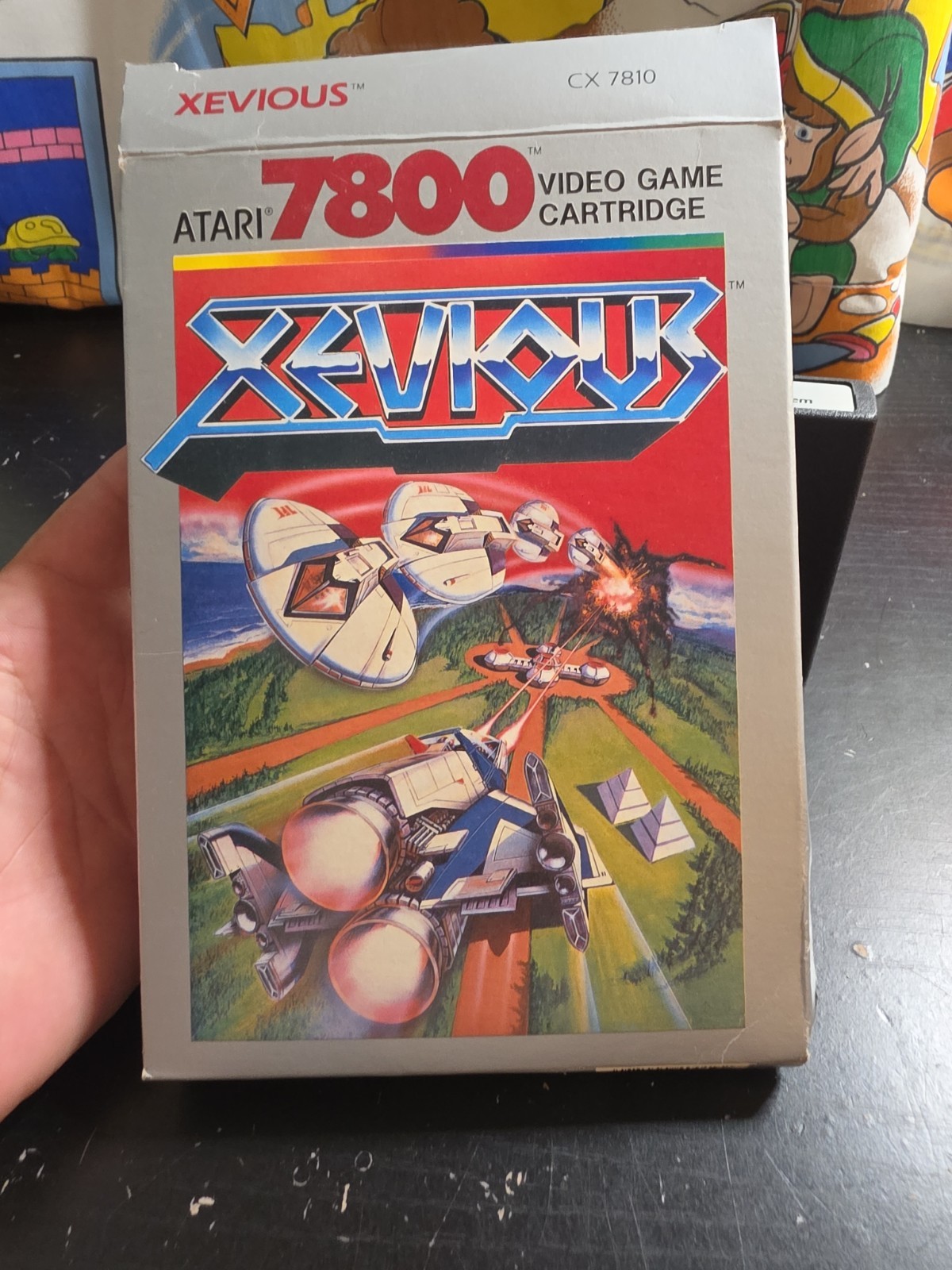 Xevious (Atari 7800) Complete – Tested – Authentic