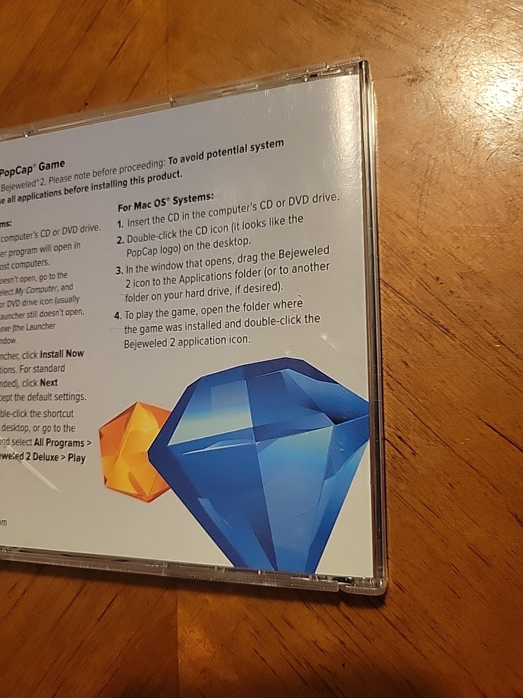 Bejeweled 2 Deluxe (PC, 2004) Tested Works!
