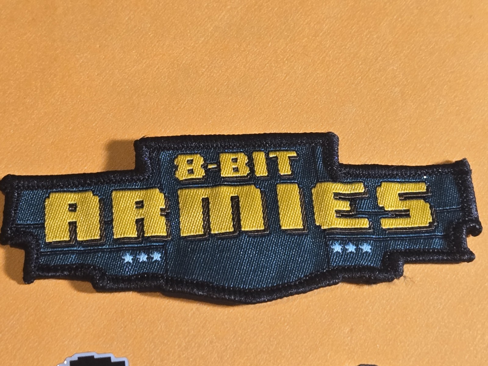 8-Bit Armies Collectible Bundle: Logo Patch + 3 Pixel Art Enamel Pins Rare Set
