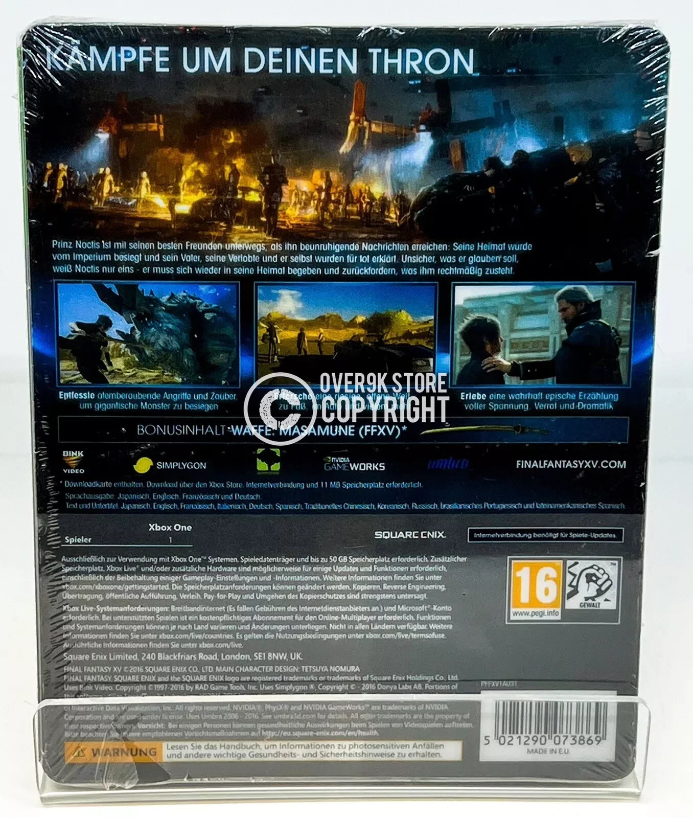 Final Fantasy XV – Special Edition – Xbox One – Brand New | Factory Sealed