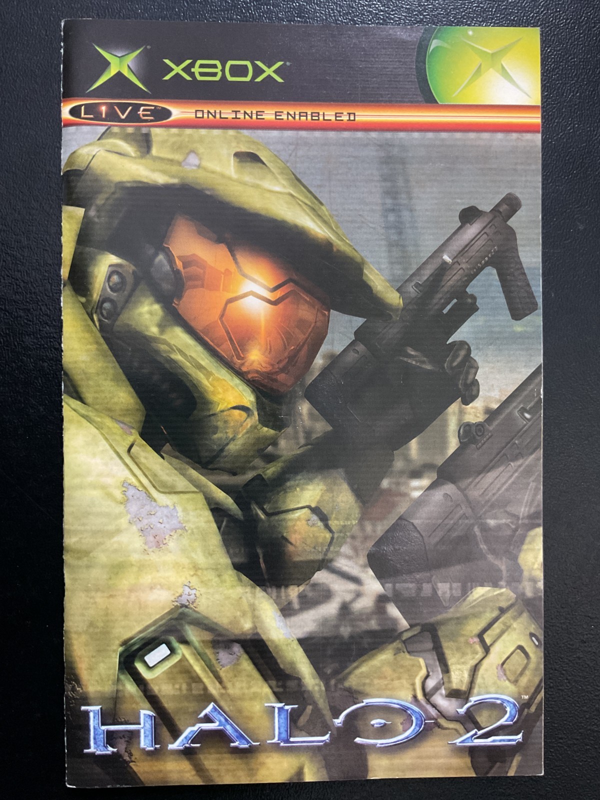 Halo 2 Microsoft XBOX Instruction Manual Only