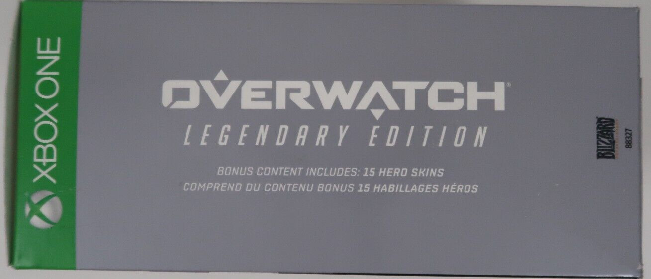 Overwatch Legendary Edition Bundle Carbon Fiber Genji Figure Xbox One Brand New