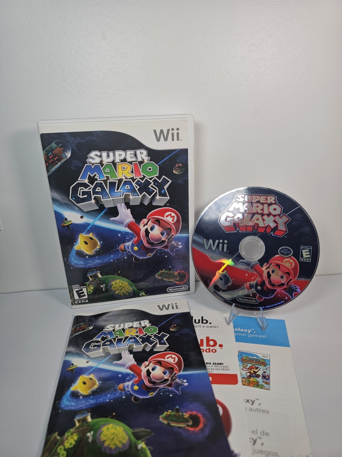 Super Mario Galaxy (Nintendo Wii, 2007) CiB