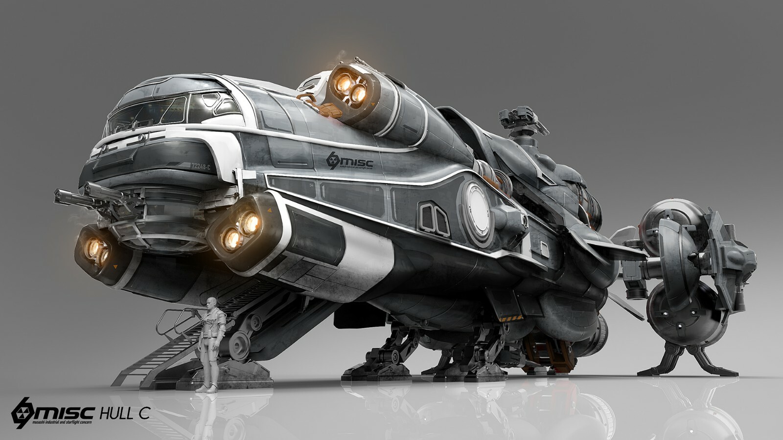 Star Citizen – MISC HULL C – UPGRADE – (CCU)