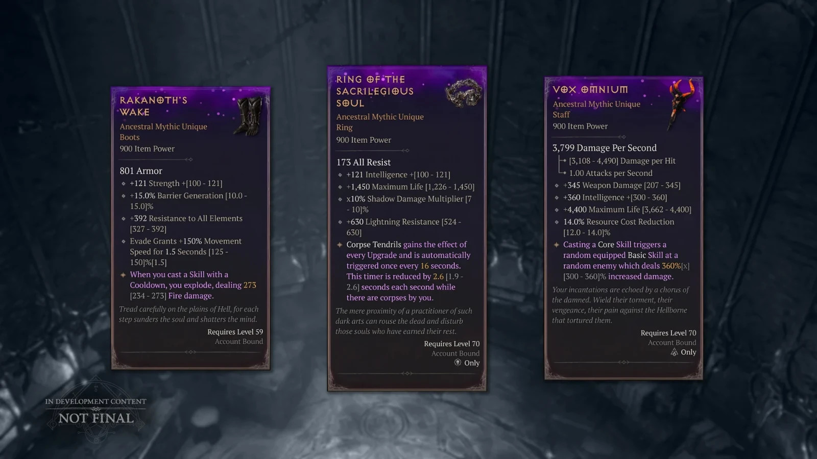 Diablo 4 Diablo IV Season 7 Gold Runes Runewords Mythic Unique Boss Materials