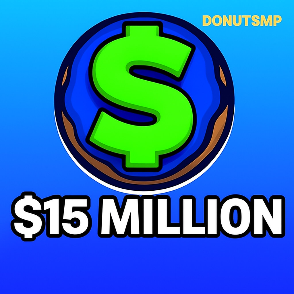 Donutsmp Money | 15 MILLION | 24h Delivery! | DonutSTONKS best shop