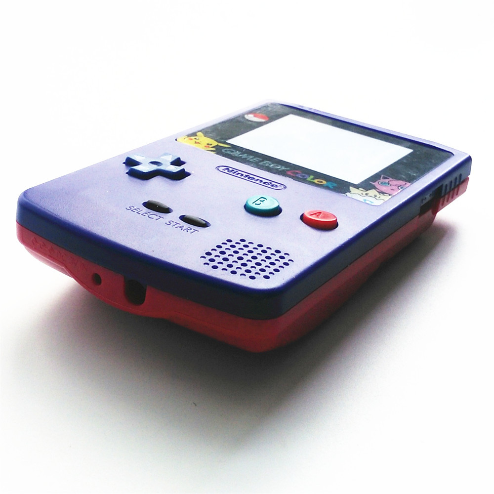 Pokemen Jigglypuff Purple Red Housing Shell Case for Nintendo Gameboy Color GBC