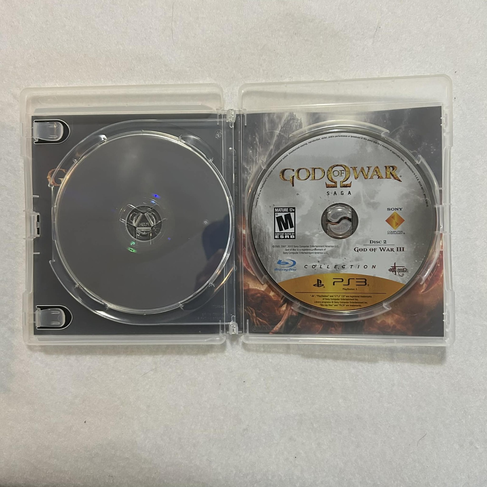 God of War Saga (Sony PlayStation 3, 2012) PS3 TESTED!