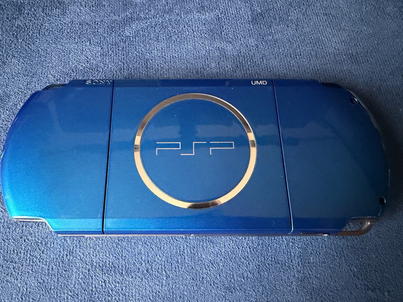Sony PSP-3000 Vibrant Blue CIB Complete In Box Excellent Condition