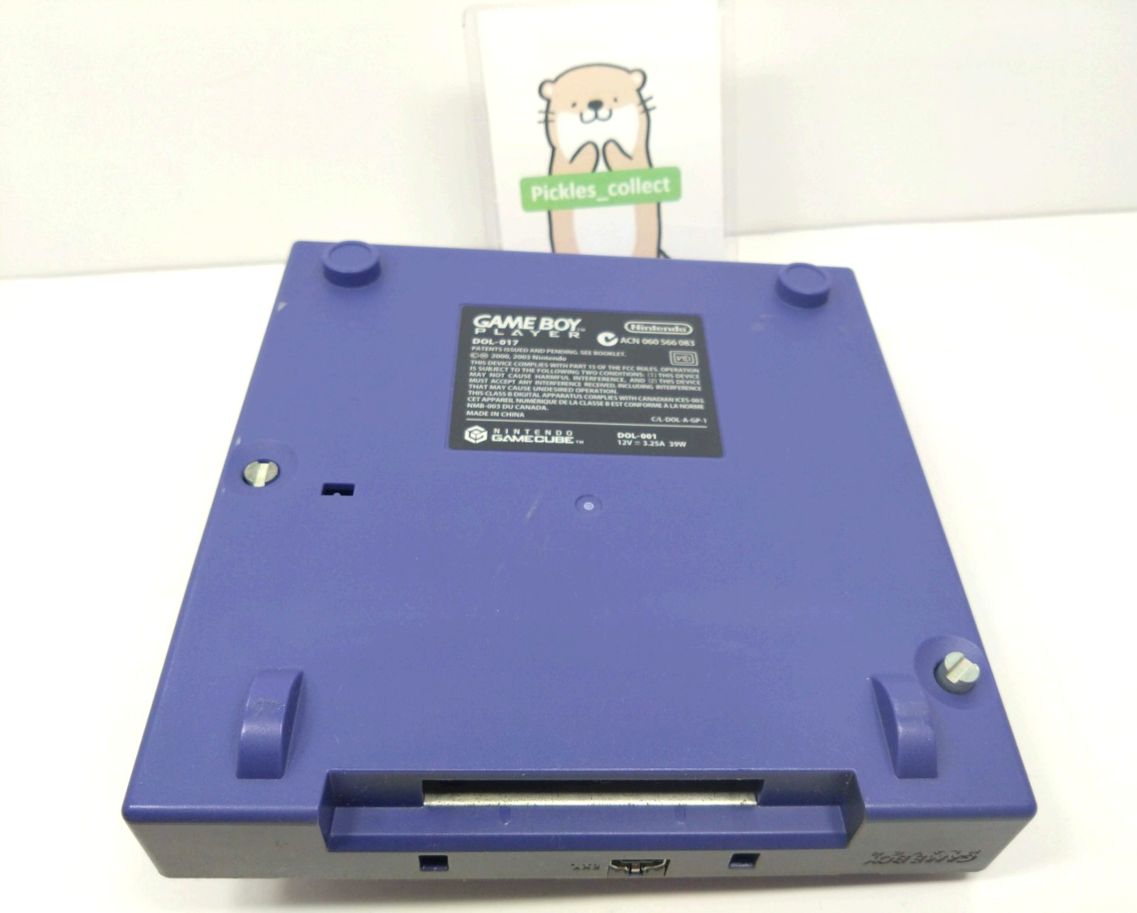 Game Boy Player DOL-017 Violet Game Boy Player only Nintendo GameCube Tested