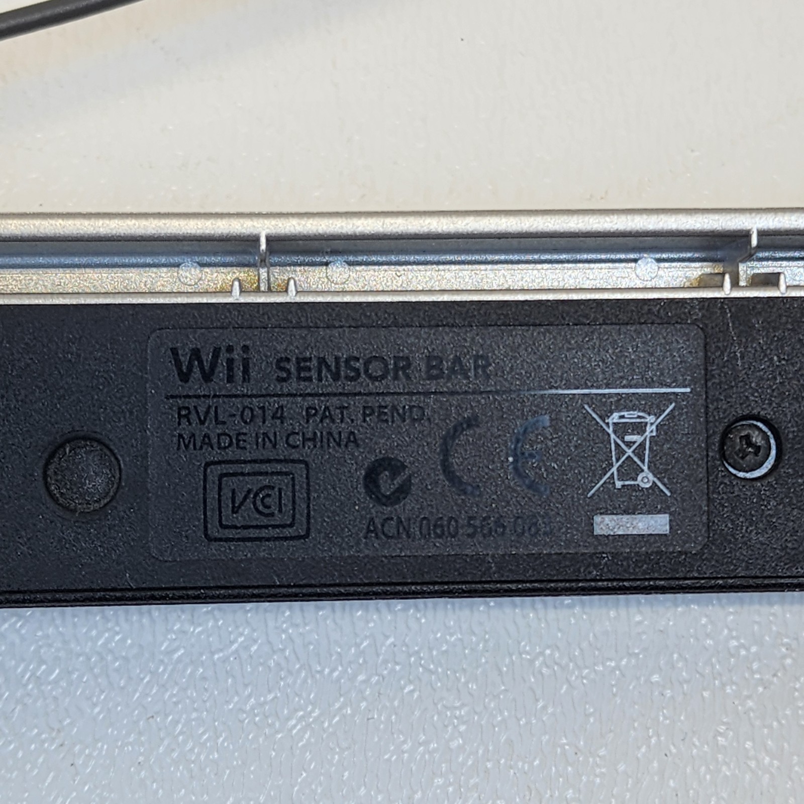 Official OEM Nintendo Wii Composite AV Cables + Wired Sensor Bar RVL-009 RVL-014