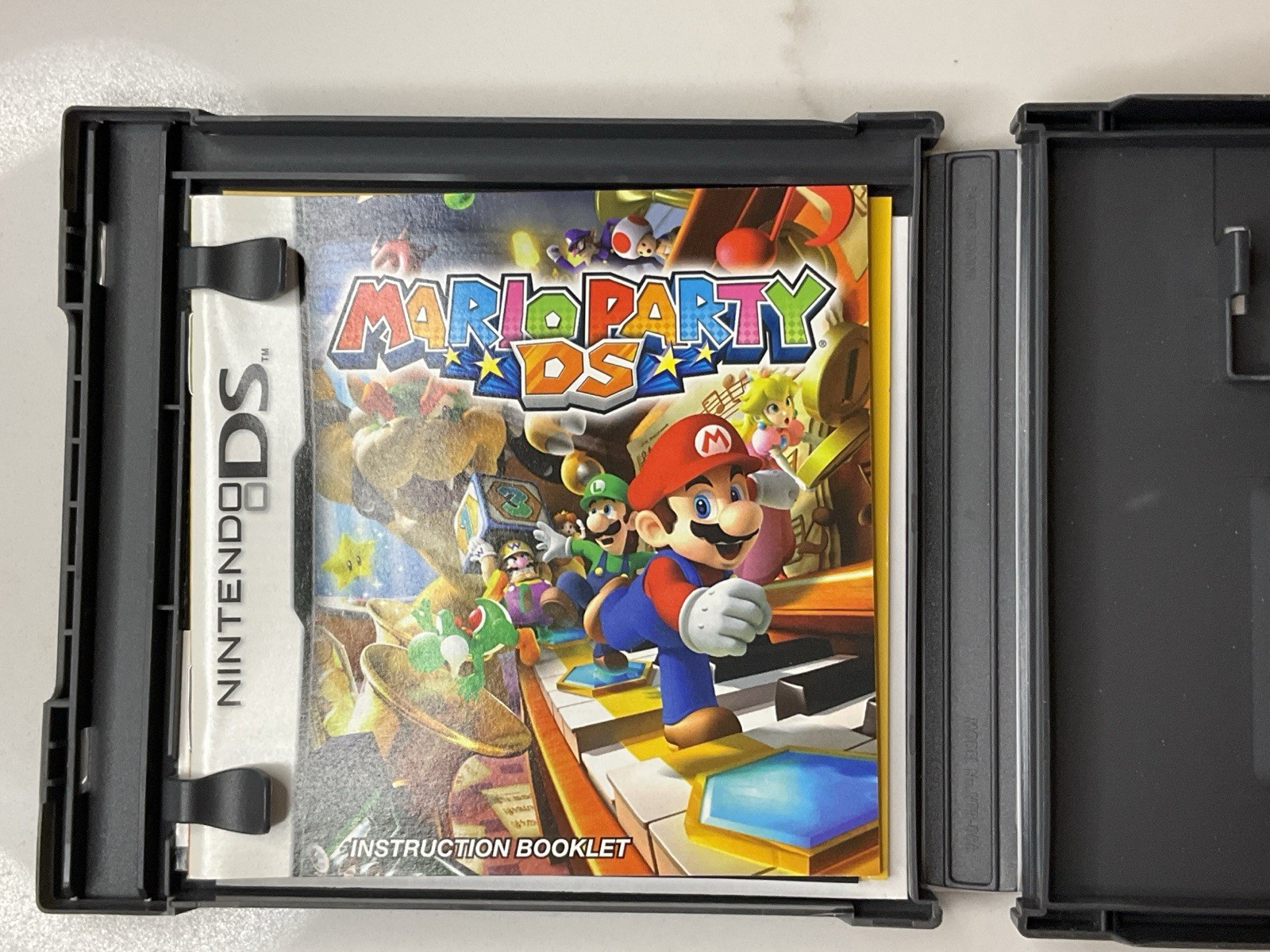 🎮Mario Party DS (Nintendo DS, 2007) with Manual ✅ TESTED 🎮