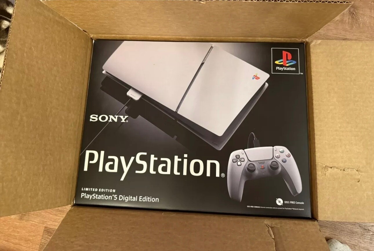 PlayStation 5 Slim Digital 30th Anniversary Limited Edition In Hand Ship Now