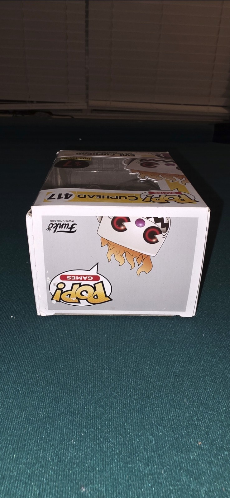 Funko Pop! Games Evil Cuphead #417 Vinyl Figure Hot Topic Exclusive (2018)