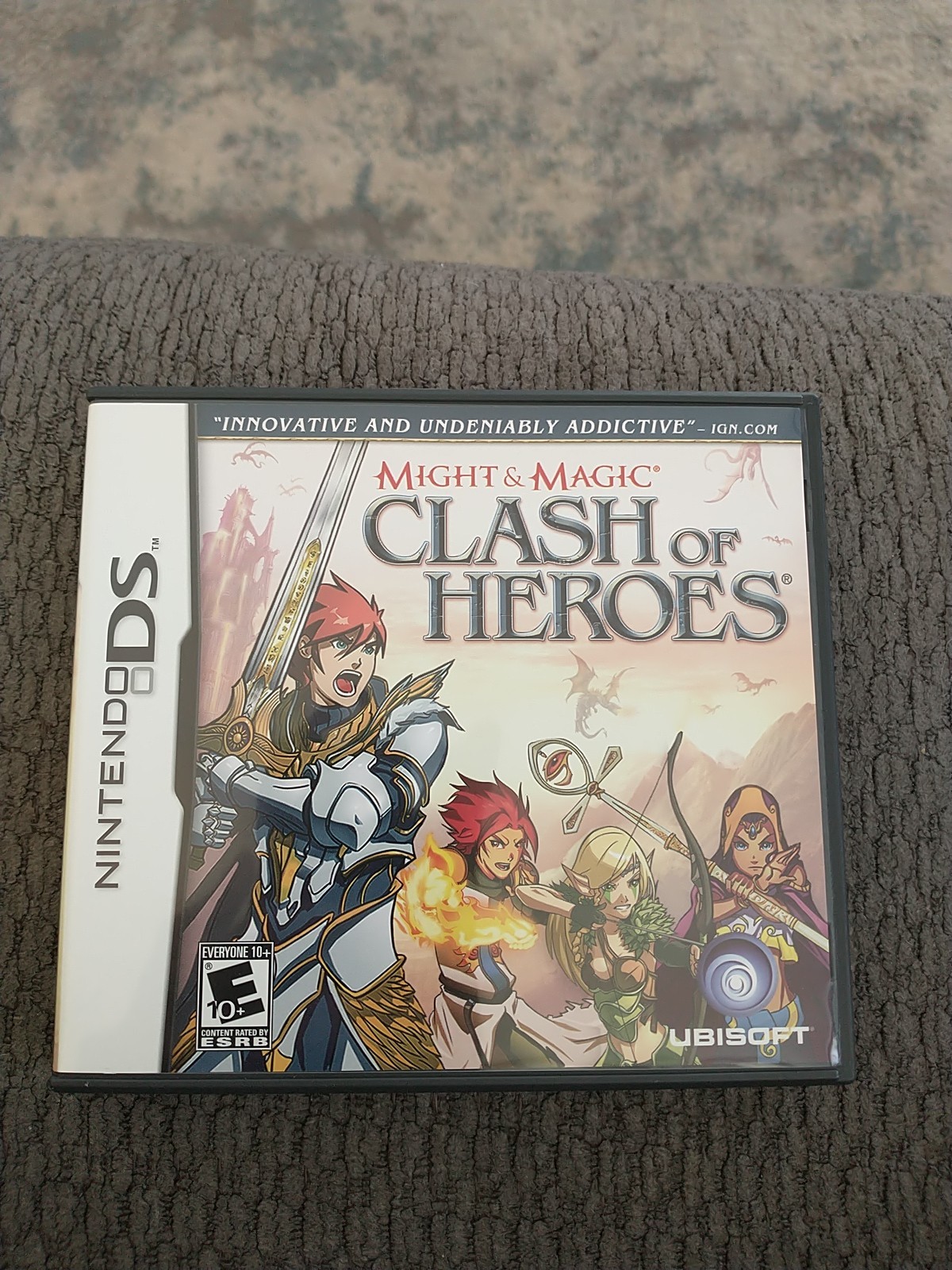 Might & Magic: Clash of Heroes (Nintendo DS, 2009) Complete With Box And Manual
