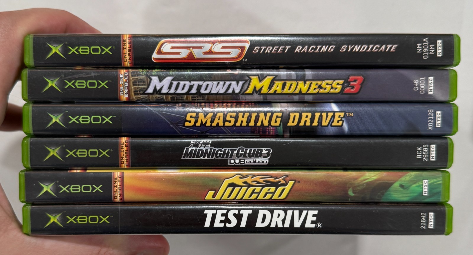 CIB Xbox Games Lot: Midnight Club 3 Dub Edition, SRS Street Racing Syndicate