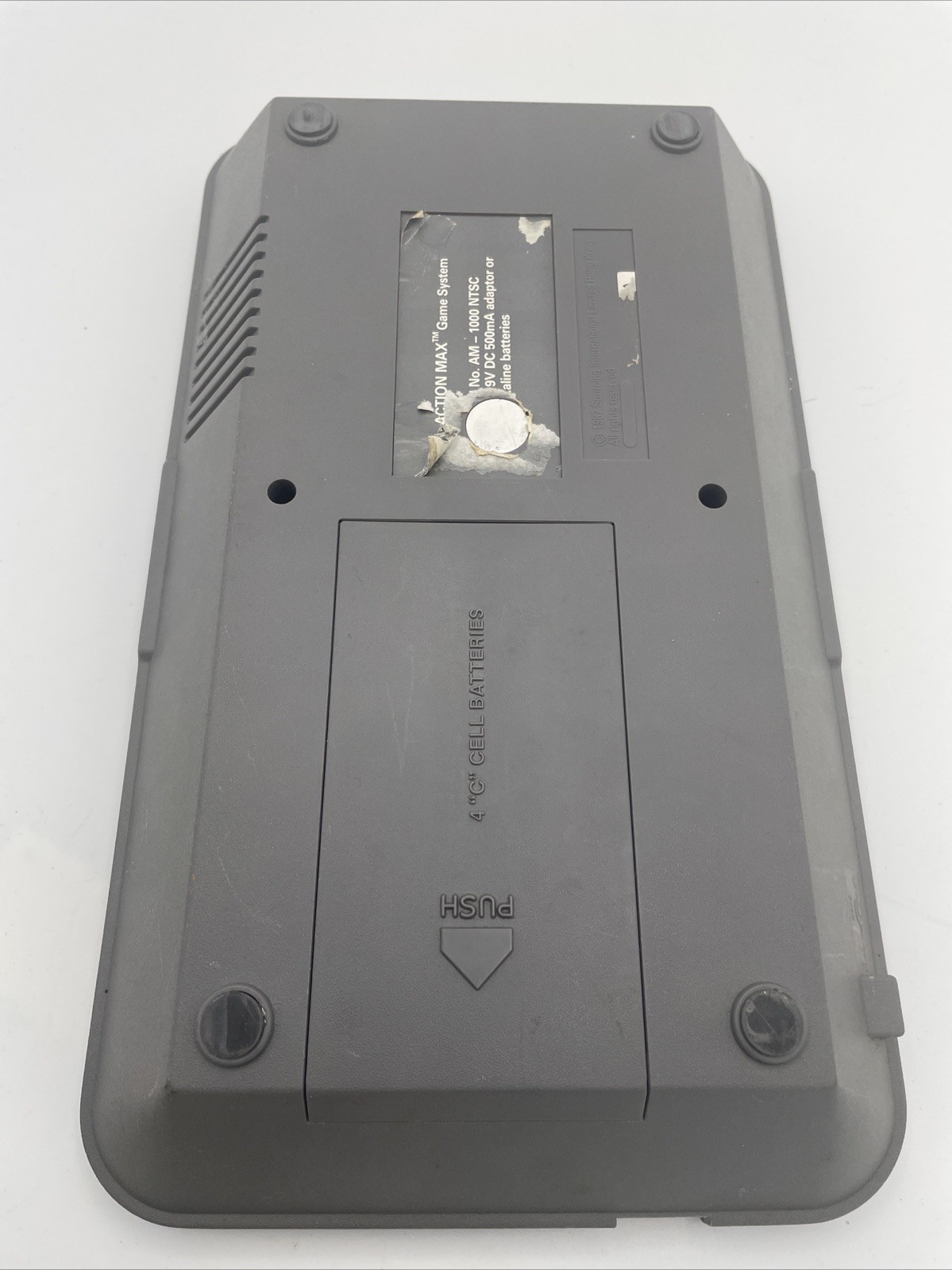 Action Max AM-1000 NTSC VHS Game System Incomplete Console Only Untested
