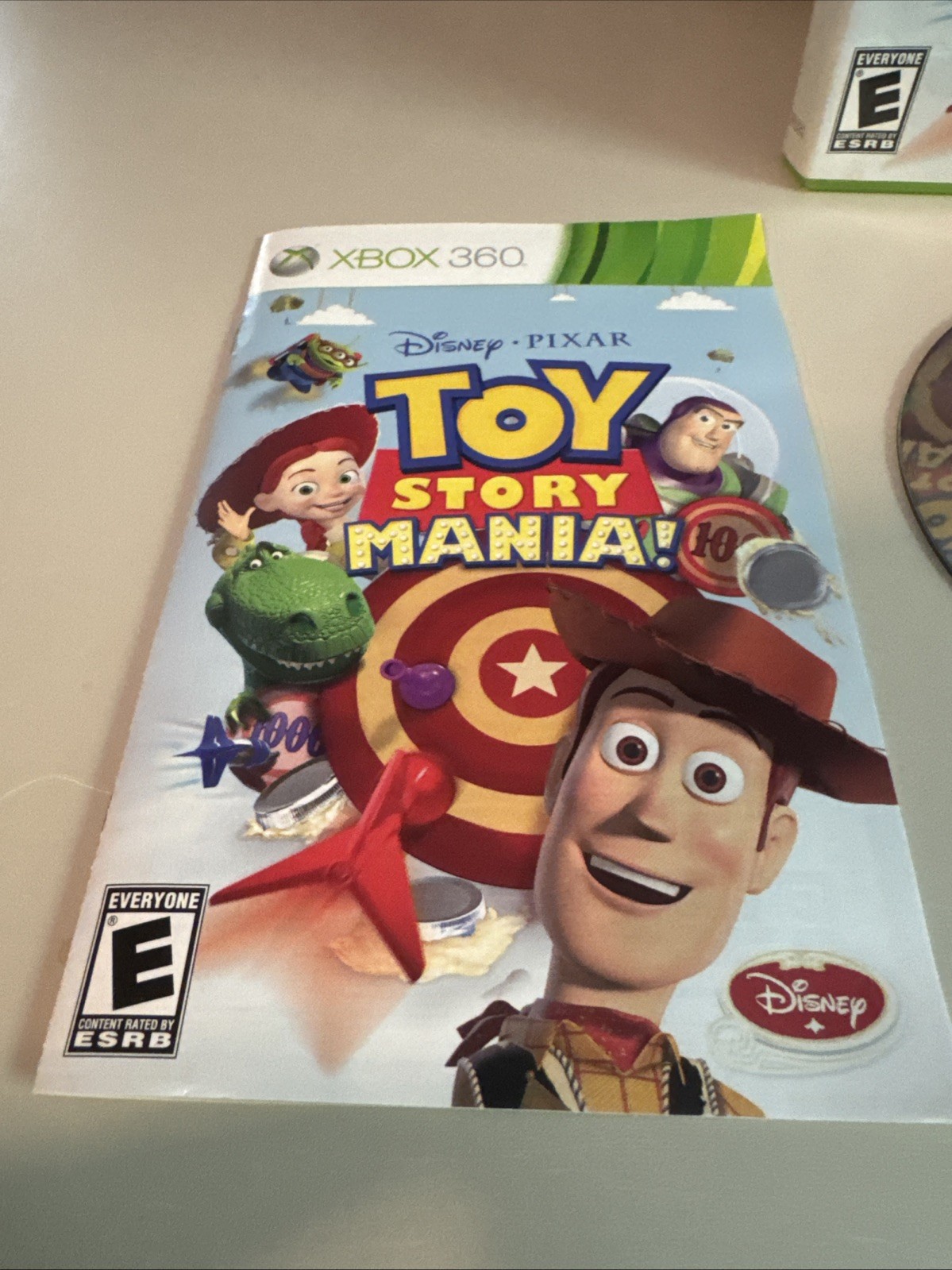 Toy Story Mania (Microsoft Xbox 360, 2012) Tested. CIB. Clean Throughout!