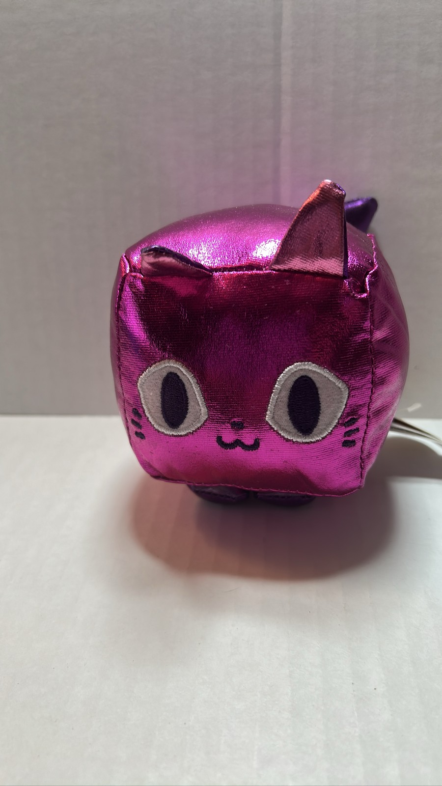 Roblox Pet Simulator X Dark Matter Cat Metallic Pink Plush Included No Code
