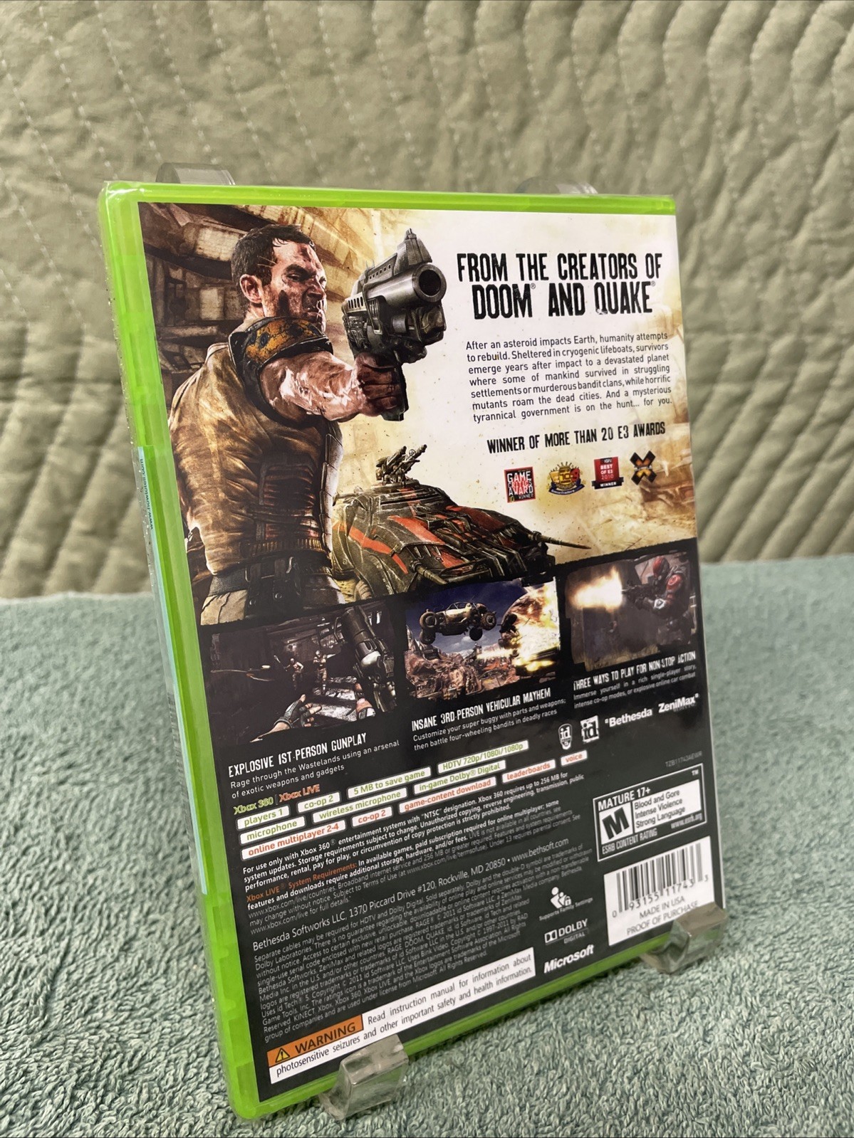 RAGE Anarchy Edition Xbox 360 (NTSC) Factory Sealed US Seller Nice!!