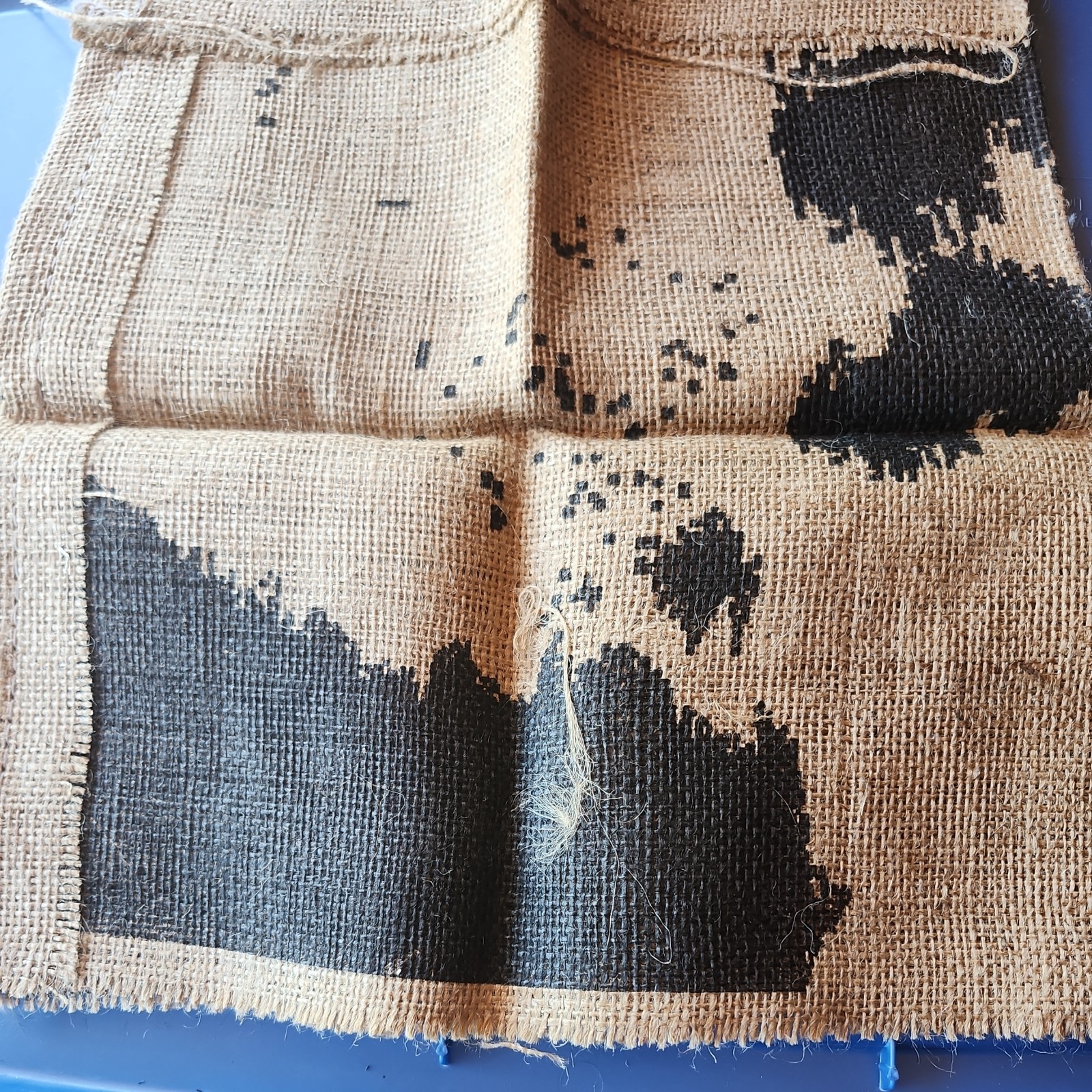 Resident Evil 4 Dr Salvador Chainsaw Man Promo Burlap Mask