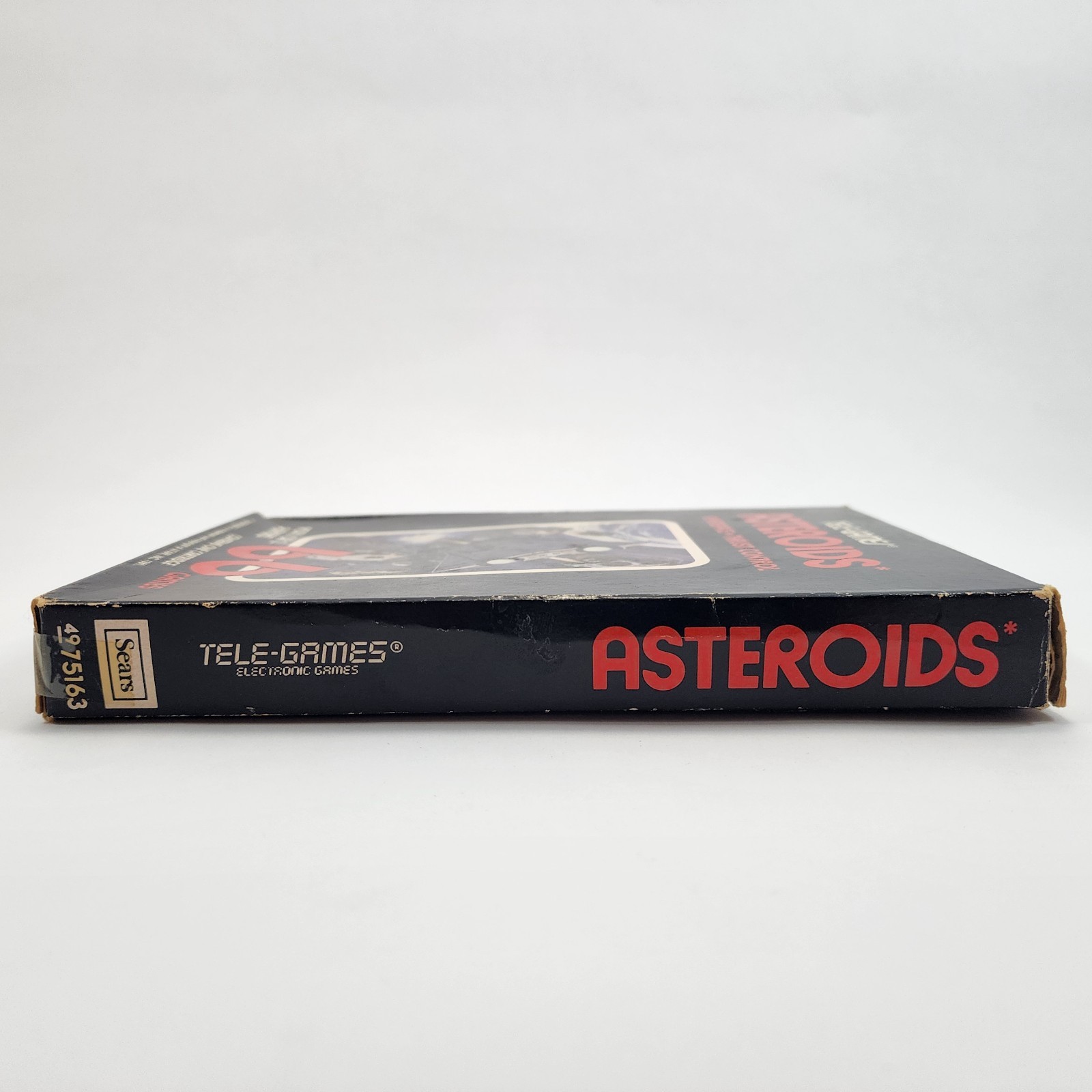 Asteroids (Atari 2600, 1981) Complete w/ Box Manual Sears Tele-Games CIB