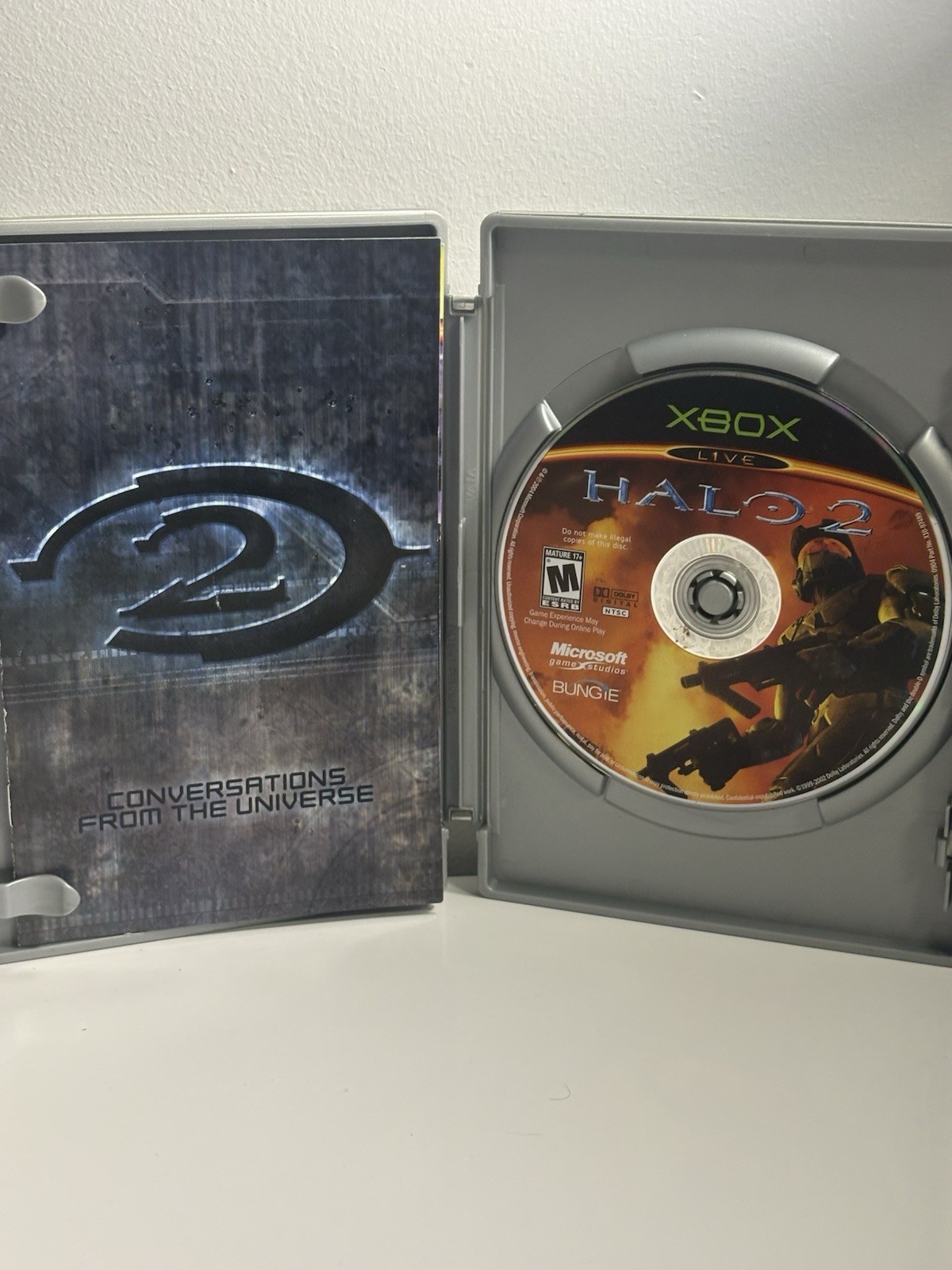 Halo 2 Limited Collector’s Edition Steel Xbox Complete (Case/Disc/Manual)