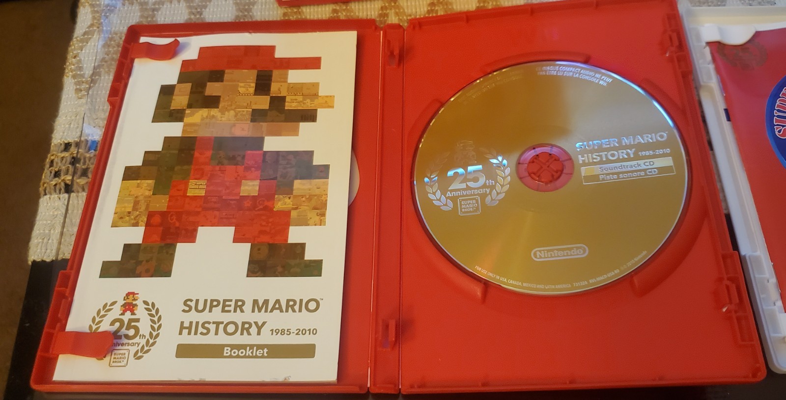Super Mario All Stars 25th Anniversary Limited Edition for Wii w box protector
