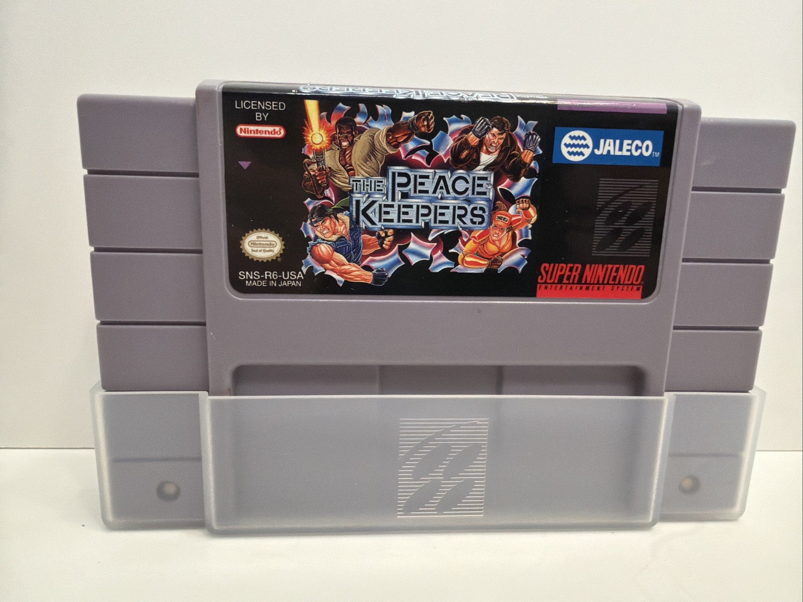 Peace Keepers Super Nintendo Game SNES Authentic Very Good Cond w/ Dustcover