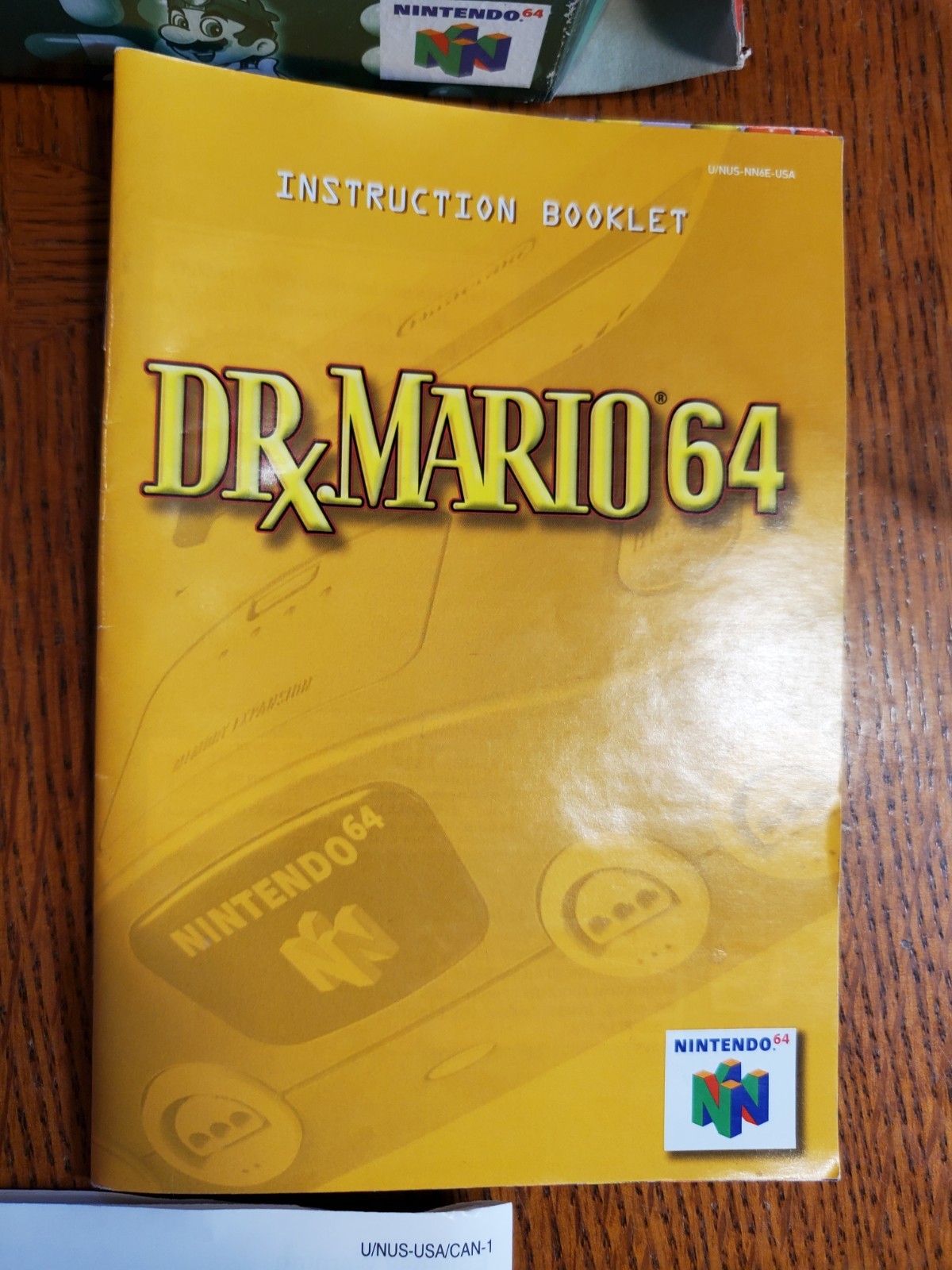 Dr. Mario 64 N64 Nintendo 64 | 2001 | Box & Manual ONLY
