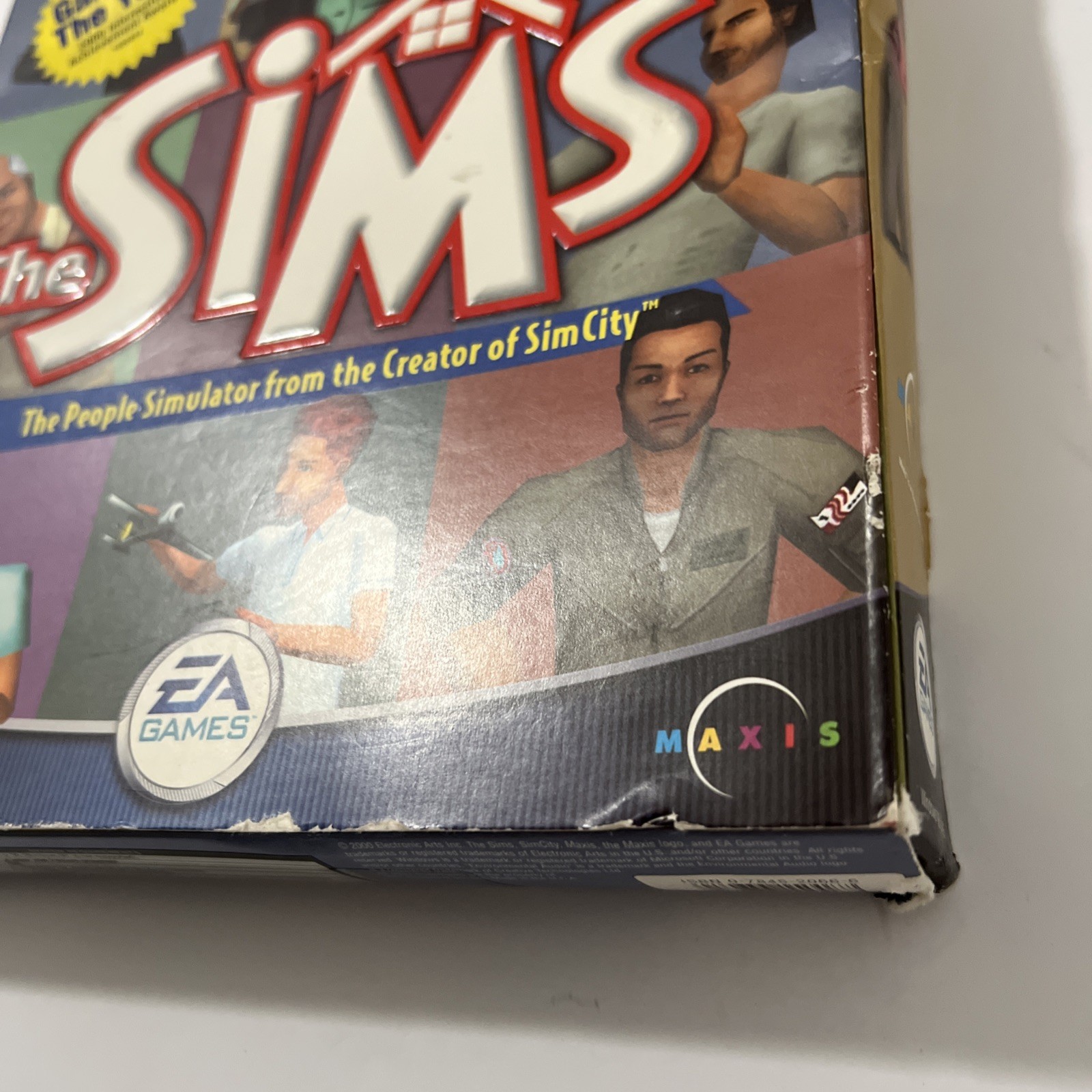 The Sims EA Big Box Original PC Computer Game 2000 Game Of The Year – New Sealed