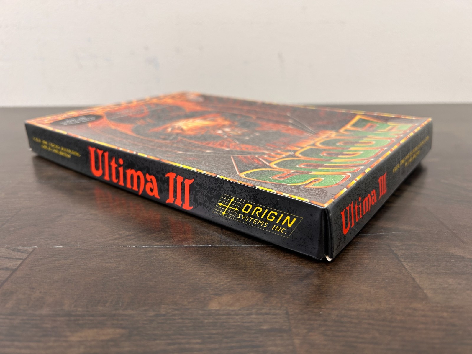 Origin Systems – Ultima III: Exodus Atari 400/800 48K Disk – COMPLETE! VG+/EX!