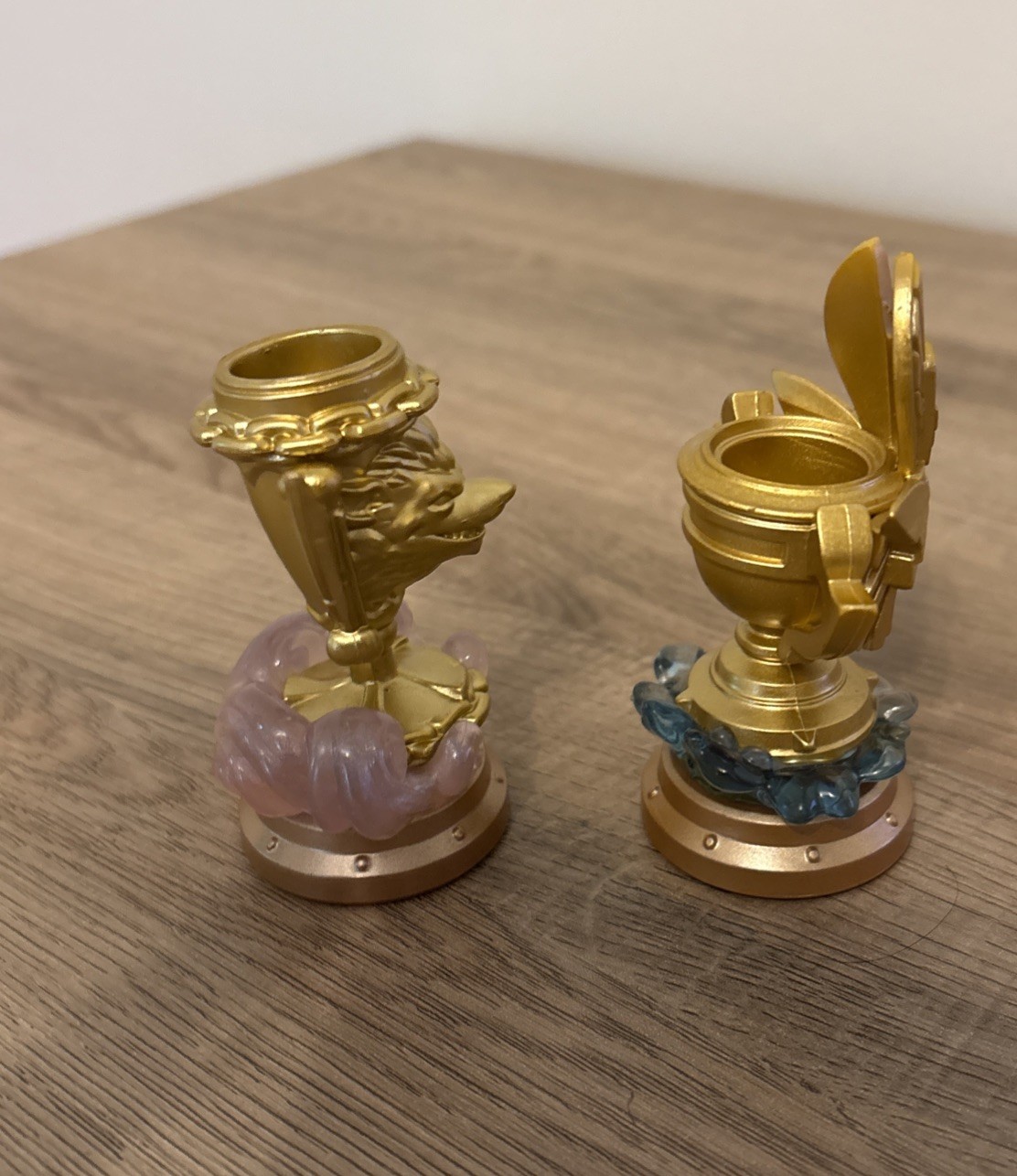 2015 Activision Skylanders Superchargers Golden Queen Sea & Sky Trophy Figures