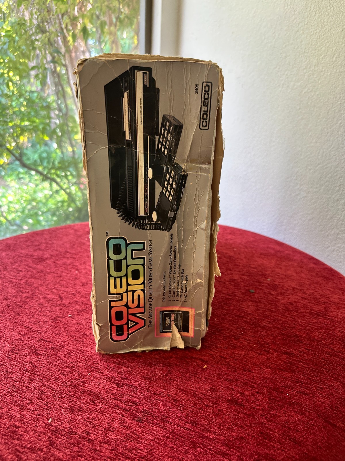 Coleco Vision Gaming Console – 90% CIB – Original Foam – Works, Retro Video Game