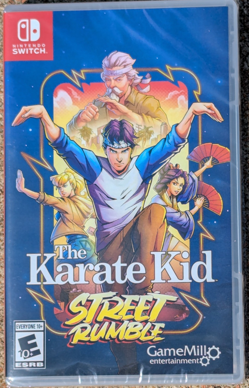The Karate Kid Street Rumble Nintendo Switch NEW SEALED 2024 GameMill