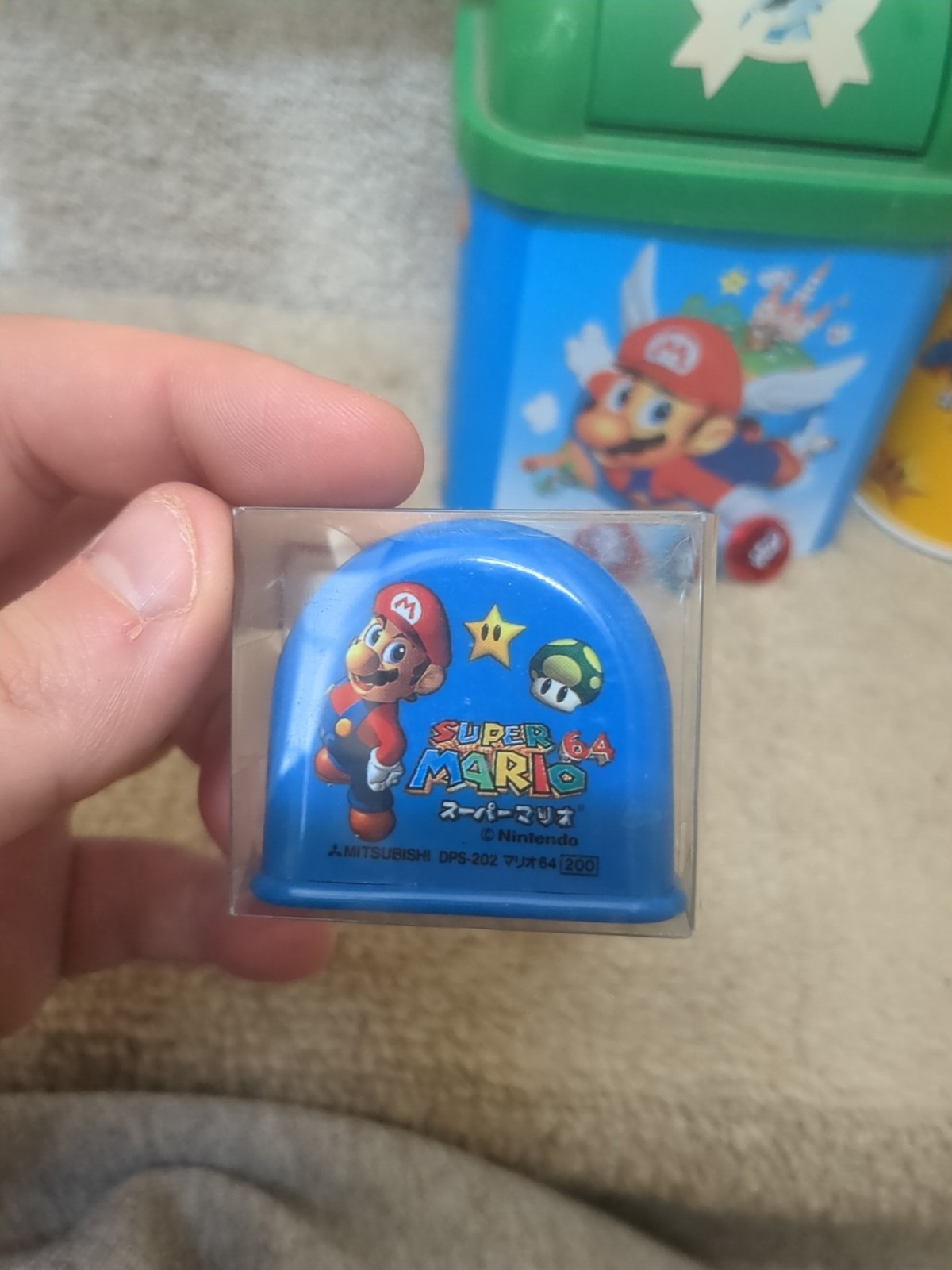 SUPER MARIO 64 Prizes Rare Japan Toys Promo Pins Rare N64 Metal Figures COMPLETE