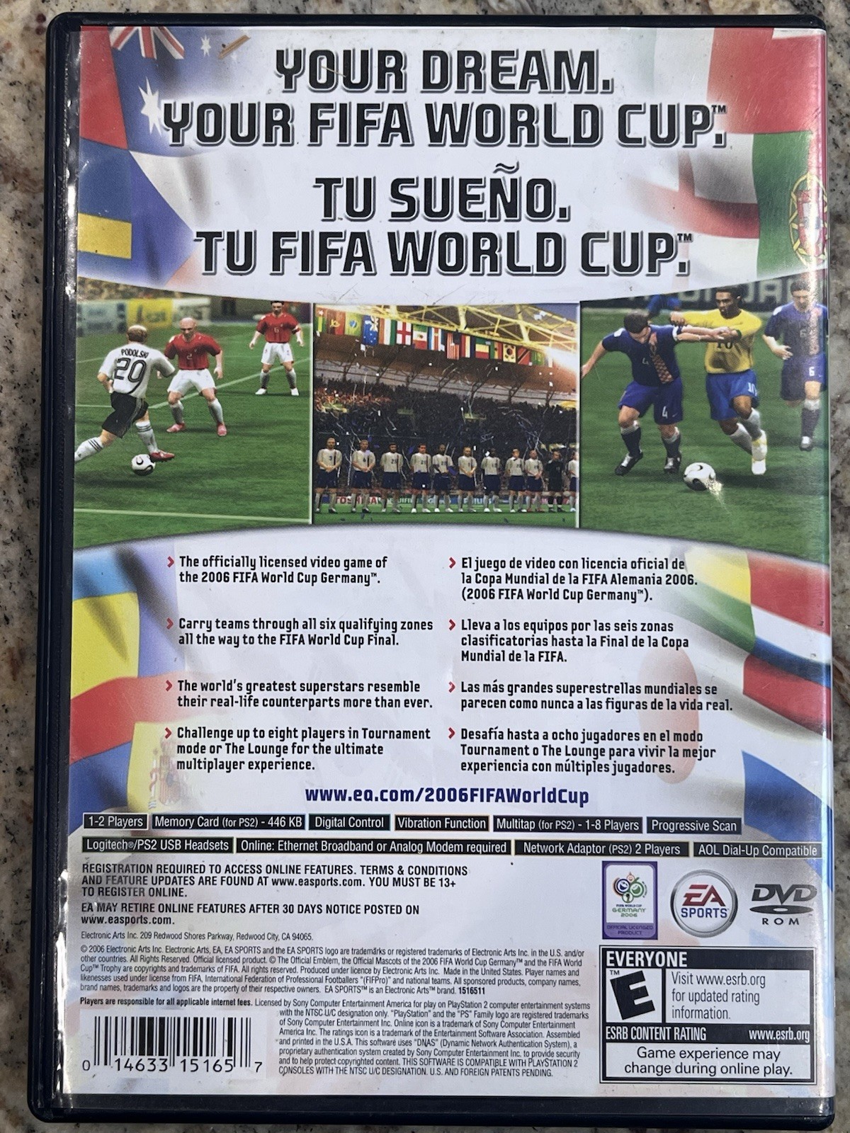 FIFA World Cup Germany 2006 Sony PlayStation 2 PS2 Video Game EA Sports Soccer