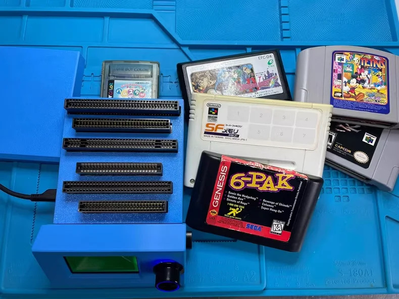 Sanni Cart Reader V5 Retro Game Card Dumper Open Source Cartridge Reader